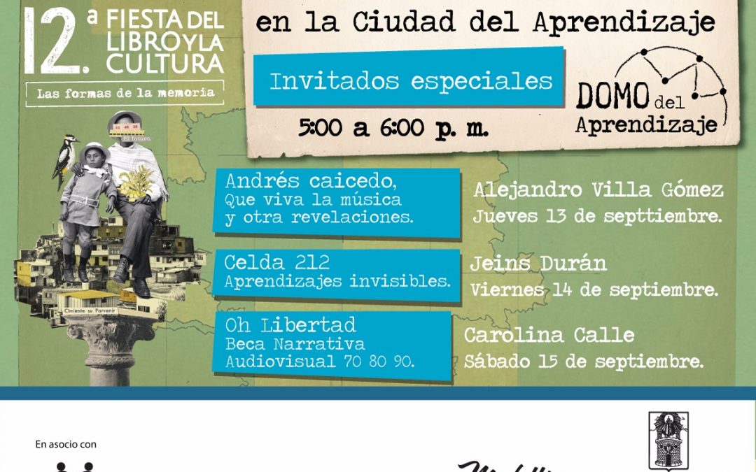 Invitado por la Alcaldía a la Fiesta del libro