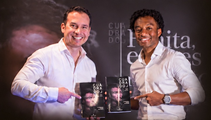 Jeins Durán con Juan Guillermo Cuadrado