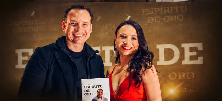 Jeins Durán con Lina Gómez
